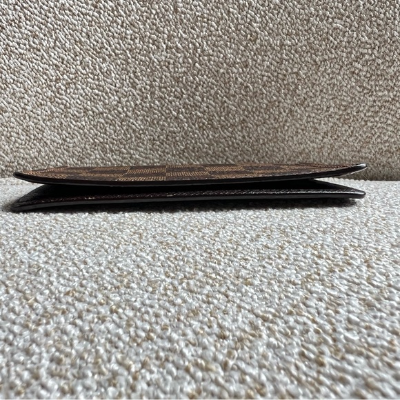 Louis Vuitton Damier Ebene Card Holder second hand - Picture 2 of 12